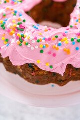 Funfettti Bundt Cake
