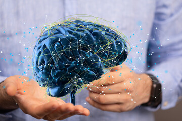 information intelligence brain ai digtal 3d artificial intelligence