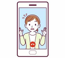 リモートで話す人