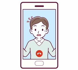 リモートで話す人