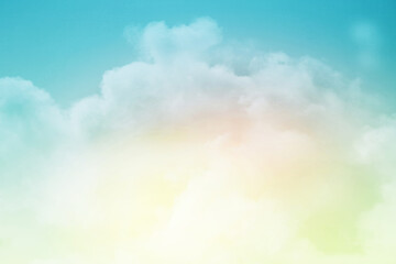 fantasy blurred soft cloudy sky with pastel gradient for nature abstract background