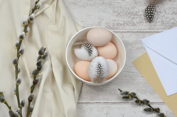 Easter - still life with eggs