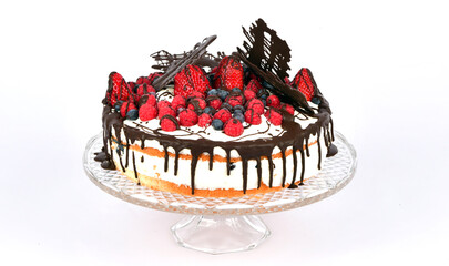 Waldbeerentorte