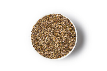 Chia seed close up