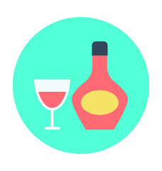 Drink Colored Vector Icon