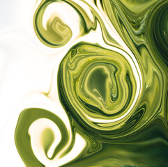 Collection of vivid liquid digital art backgrounds with different colors shades in dynamic composition. Liquid dynamic gradient waves. Fluid texture.