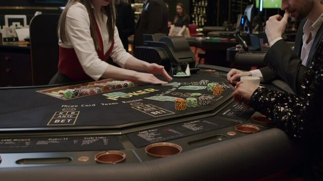 poker in an elite casino