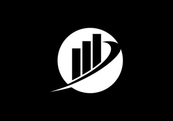 this is a creative and unique accounting and financial logo design