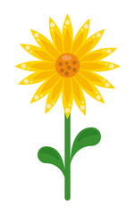 sunflower garden icon