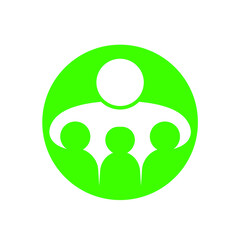 illustration of parents embracing their children 