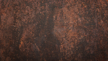 Grunge rusted metal texture, rust, and oxidized metal background. Old metal iron panel