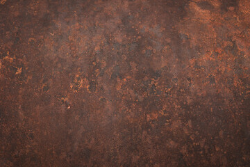 Grunge rusted metal texture, rust, and oxidized metal background. Old metal iron panel