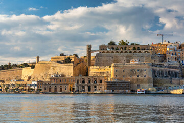 Fototapeta premium Beautiful architecture in Valletta, the capital of Malta