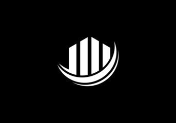 this is a creative and unique accounting and financial logo design