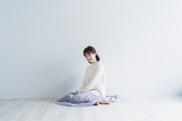 Fototapeta premium 爽やかな女性