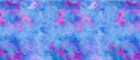Abstract and colorful with bright wet watercolor splash paint grunge texture background