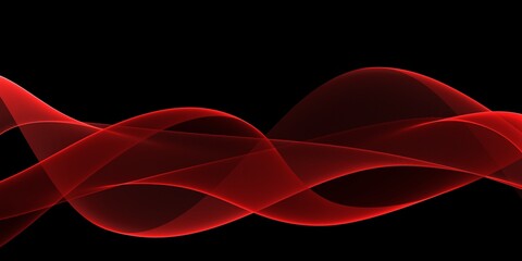 Abstract red waves background. Template design