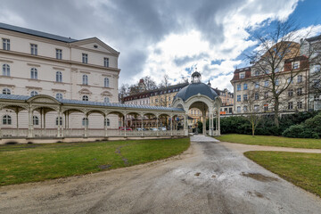 Obraz premium Park Colonnade - Karlovy Vary (Karlsbad), Czech Republic