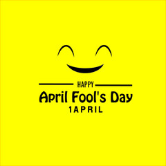 Happy April Fool's Day YELLOW BACKGROUND