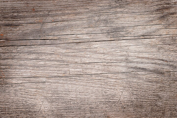 Fototapeta premium Old wooden cracked textured brown backdrop
