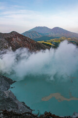 Ijen volcano, Java island, Indonesia