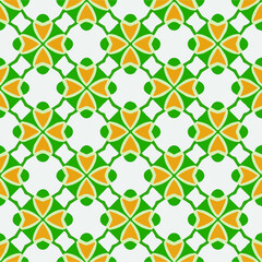 Geometric vector pattern with triangular elements. Seamless abstract ornament for wallpapers and backgrounds. 