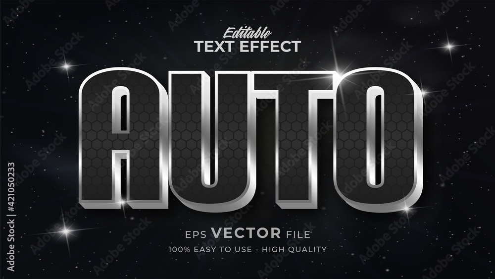 Poster editable text style effect - retro text style theme