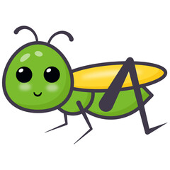 
Harvestmen, flat icon of spider 

