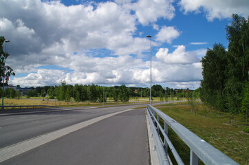 road in the countryside