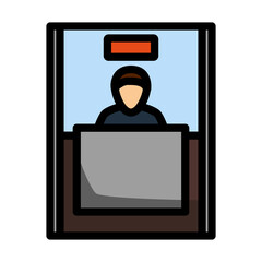 Bank Clerk Icon
