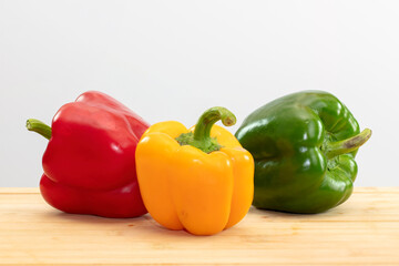 Colorful Bell Peppers,part of the Mediterranean diet