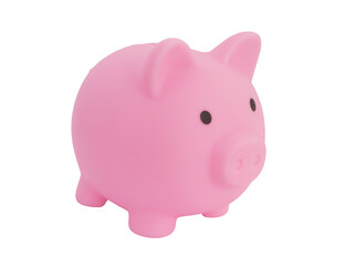 Piggy bank isolated on white background