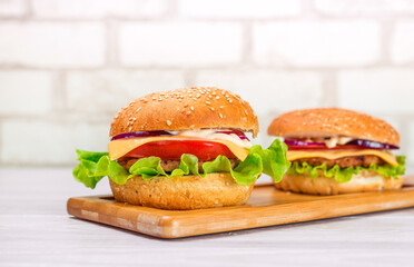 Big burger, american fast food 