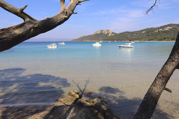 Notre Dame beach in Porquerolles, French Riviera