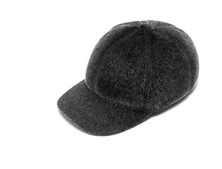 hat with a visor on a white background
