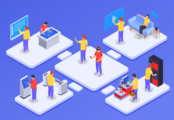 People And Interfaces Concept