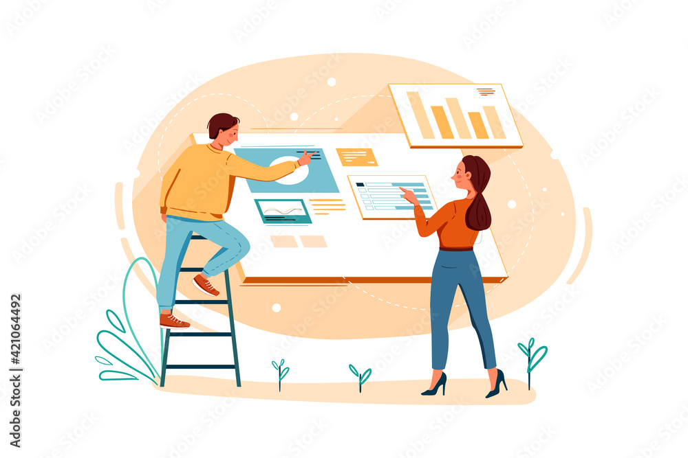 Canvas Prints product teams working on website project