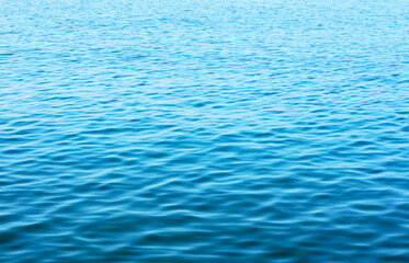 Blue sea water background texture