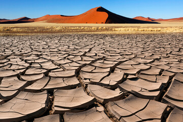 Sossusvlei - Namib Desert - Namibia - obrazy, fototapety, plakaty