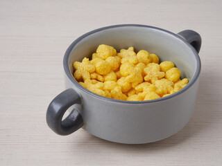 a delicious Breakfast cereal with milk