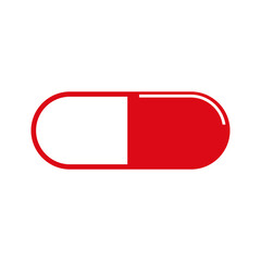 capsule icon vector design template