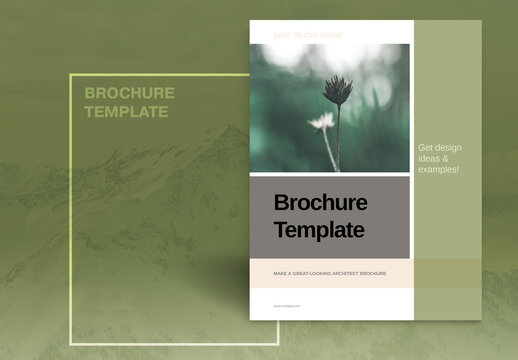 Green Nature Brochure Layout