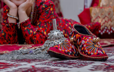 national dress galoshes in the wedding