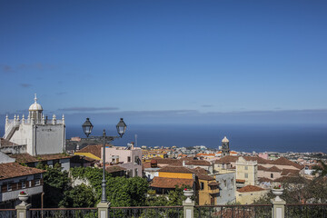 View on La Orotava - is one of the most beautiful areas in northern part of Tenerife; town is made up of wonderfully kept traditional houses. La Orotava, Tenerife, Canary Islands, Spain.