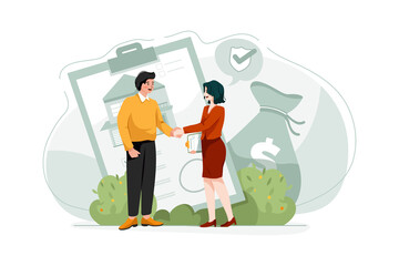 Property insurance Illustration