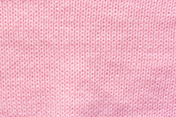 Christmas Fabric. Coral Knit Textures. Blur Ribbed Sweater. Seamless Needlework. Lilac Scandinavian Print. Pastel Knitted Wool Texture. Sweater Cable.