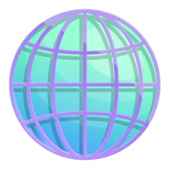 Global marketing mix icon. Cartoon of Global marketing mix vector icon for web design isolated on white background