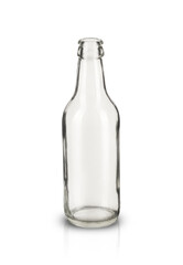 empty glass drink bottle