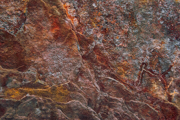 close-up rusty pattern