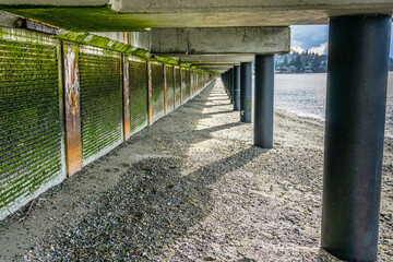 Under Redondo Boardwalk